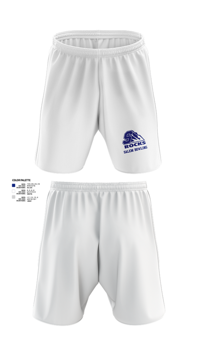 Salem High School Bowling 68156047 Athletic Shorts With Pockets - 62