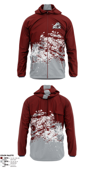Windbreaker, MLK Lions Soccer, Men's Soccer, Teamtime, Team time, sublimation, custom sports apparel, team uniforms, spirit wear, spiritwear, sports uniforms, custom shirts, team store, custom team store, fundraiser sports, apparel fundraiser
