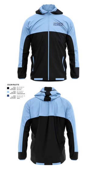 Windbreaker, South Spartanburg Smoke, Softball, Teamtime, Team time, sublimation, custom sports apparel, team uniforms, spirit wear, spiritwear, sports uniforms, custom shirts, team store, custom team store, fundraiser sports, apparel fundraiser