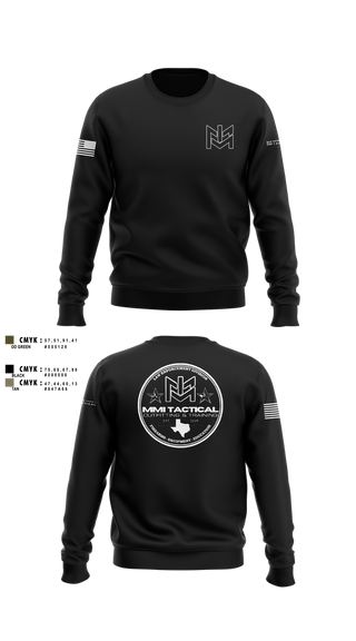 Crew Neck Sweatshirt, MMI TACTICAL, , Teamtime, Team time, sublimation, custom sports apparel, team uniforms, spirit wear, spiritwear, sports uniforms, custom shirts, team store, custom team store, fundraiser sports, apparel fundraiser