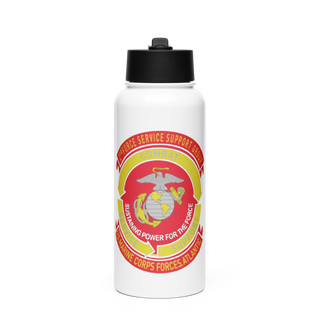 Det ‘A’ 2nd FSSG 3406269 Stainless Steel Water Bottle with a Straw Lid