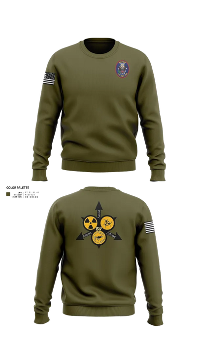 51st WMD-CST 41822234 Crew Neck Sweatshirt - 21