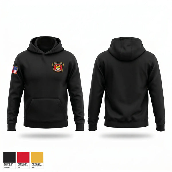 Hoodie, New Underwood VFD, Fire Department, Teamtime, Team time, sublimation, custom sports apparel, team uniforms, spirit wear, spiritwear, sports uniforms, custom shirts, team store, custom team store, fundraiser sports, apparel fundraiser