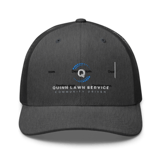 Quinn lawn care 50942493 Retro Trucker Hat | Yupoong 6606