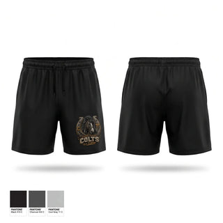 Athletic Shorts With Pockets, Madigan pharmacy colts, Army, Teamtime, Team time, sublimation, custom sports apparel, team uniforms, spirit wear, spiritwear, sports uniforms, custom shirts, team store, custom team store, fundraiser sports, apparel fundraiser