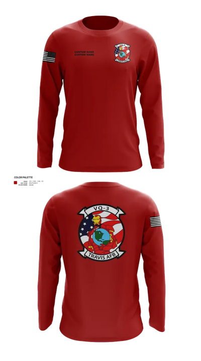VQ3 Det Travis 90214165 Long Sleeve Performance Shirt 23