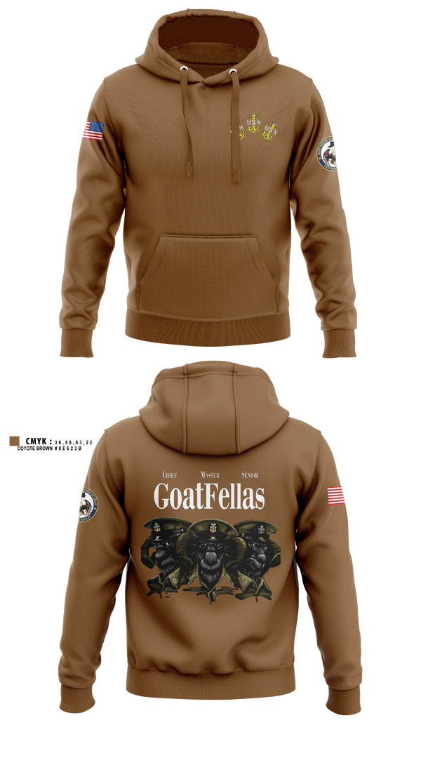 Hoodie, NTAG ORV CHIEFS MESS, Navy, Teamtime, Team time, sublimation, custom sports apparel, team uniforms, spirit wear, spiritwear, sports uniforms, custom shirts, team store, custom team store, fundraiser sports, apparel fundraiser