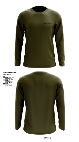Long Sleeve Performance Shirt, Death dealers, , Teamtime, Team time, sublimation, custom sports apparel, team uniforms, spirit wear, spiritwear, sports uniforms, custom shirts, team store, custom team store, fundraiser sports, apparel fundraiser