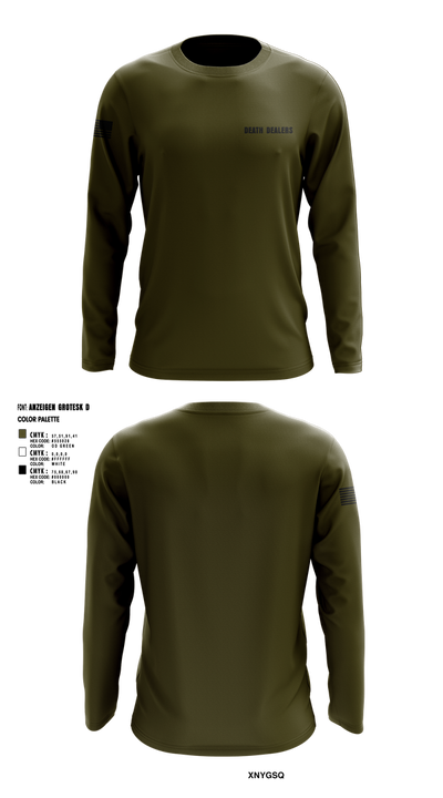 Death dealers 92646239 Long Sleeve Performance Shirt 3
