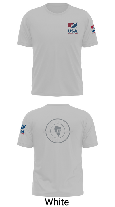 Nevada Elite Wrestling Old School Cotton Feel Shirt - 10