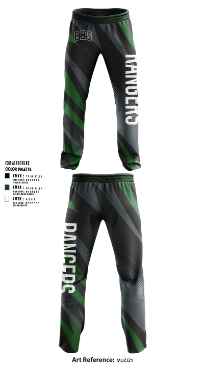 Estacada High School Wrestling Sweatpants - 2