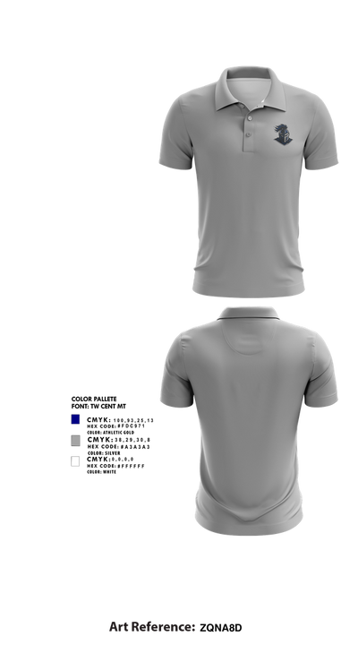 Cherryville Little Ironmen 6332066 Short Sleeve Performance Polo - 1