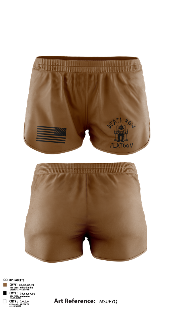 Ranger Panties, Death Row Platoon, Tomahawk Troop, 5/4 CAV, 2ABCT, 1ID, , Teamtime, Team time, sublimation, custom sports apparel, team uniforms, spirit wear, spiritwear, sports uniforms, custom shirts, team store, custom team store, fundraiser sports, apparel fundraiser