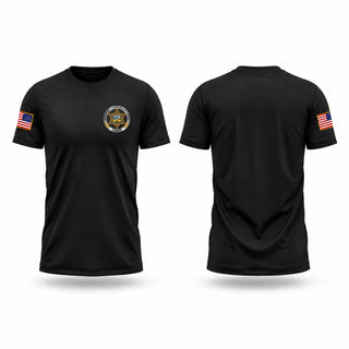 Old School Cotton Feel Shirt, Greenwood County Sheriff Office, Police, Teamtime, Team time, sublimation, custom sports apparel, team uniforms, spirit wear, spiritwear, sports uniforms, custom shirts, team store, custom team store, fundraiser sports, apparel fundraiser