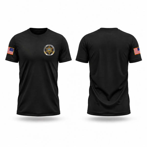 Old School Cotton Feel Shirt, Greenwood County Sheriff Office, Police, Teamtime, Team time, sublimation, custom sports apparel, team uniforms, spirit wear, spiritwear, sports uniforms, custom shirts, team store, custom team store, fundraiser sports, apparel fundraiser