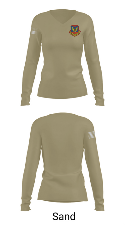 IL-274 48789751 Women's Long Sleeve V-neck Shirt - 97