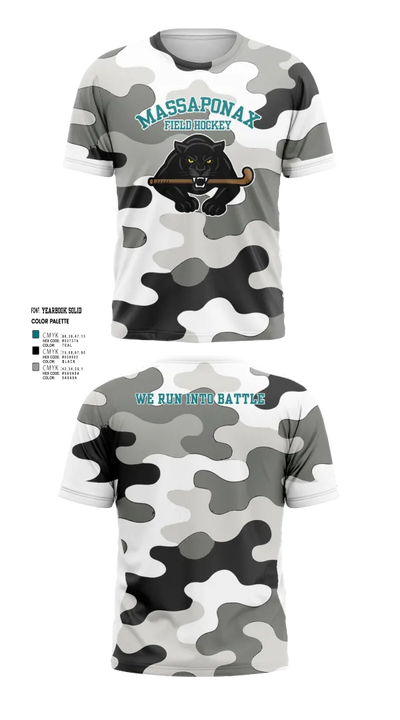Massaponax Field Hockey 71618187 Short Sleeve Performance Shirt - 10