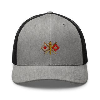 S6 1-32 IN 64050243 Retro Trucker Hat | Yupoong 6606