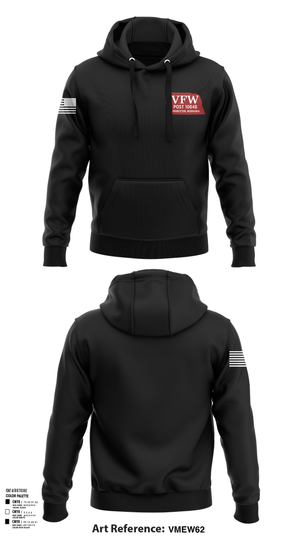 Hoodie, VFW Post 10648, , Teamtime, Team time, sublimation, custom sports apparel, team uniforms, spirit wear, spiritwear, sports uniforms, custom shirts, team store, custom team store, fundraiser sports, apparel fundraiser