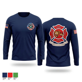 Long Sleeve Performance Shirt, Company 52, Fire Department, Teamtime, Team time, sublimation, custom sports apparel, team uniforms, spirit wear, spiritwear, sports uniforms, custom shirts, team store, custom team store, fundraiser sports, apparel fundraiser