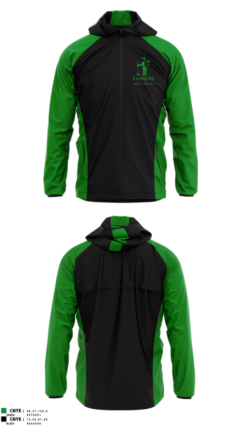 Windbreaker, Farmers FC, Men's Soccer, Teamtime, Team time, sublimation, custom sports apparel, team uniforms, spirit wear, spiritwear, sports uniforms, custom shirts, team store, custom team store, fundraiser sports, apparel fundraiser