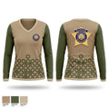 Arizona Rangers Women's Long Sleeve V-neck Shirt - 1