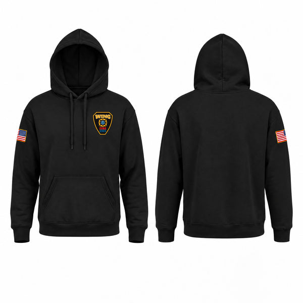 Hoodie, Wing Rural Fire Protection District, Fire Department, Teamtime, Team time, sublimation, custom sports apparel, team uniforms, spirit wear, spiritwear, sports uniforms, custom shirts, team store, custom team store, fundraiser sports, apparel fundraiser