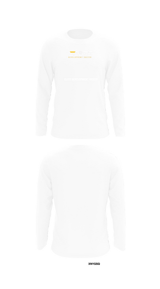 Long Sleeve Performance Shirt, Elite Development Soccer, Women's Soccer, Teamtime, Team time, sublimation, custom sports apparel, team uniforms, spirit wear, spiritwear, sports uniforms, custom shirts, team store, custom team store, fundraiser sports, apparel fundraiser