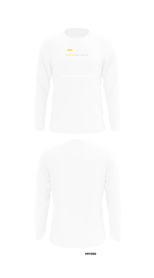 Long Sleeve Performance Shirt, Elite Development Soccer, Women's Soccer, Teamtime, Team time, sublimation, custom sports apparel, team uniforms, spirit wear, spiritwear, sports uniforms, custom shirts, team store, custom team store, fundraiser sports, apparel fundraiser