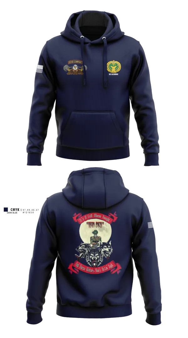 Hoodie, Echo Company, , Teamtime, Team time, sublimation, custom sports apparel, team uniforms, spirit wear, spiritwear, sports uniforms, custom shirts, team store, custom team store, fundraiser sports, apparel fundraiser