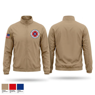 Windbreaker, ASONABIBO, Fire Department, Teamtime, Team time, sublimation, custom sports apparel, team uniforms, spirit wear, spiritwear, sports uniforms, custom shirts, team store, custom team store, fundraiser sports, apparel fundraiser