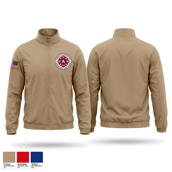 Windbreaker, ASONABIBO, Fire Department, Teamtime, Team time, sublimation, custom sports apparel, team uniforms, spirit wear, spiritwear, sports uniforms, custom shirts, team store, custom team store, fundraiser sports, apparel fundraiser