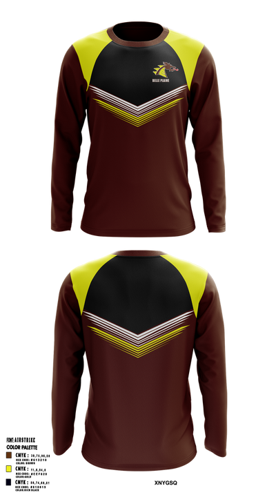 Belle Plaine High School 53594491 Long Sleeve Performance Shirt 1