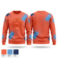 Back bay blue crabs Crew Neck Sweatshirt - 2