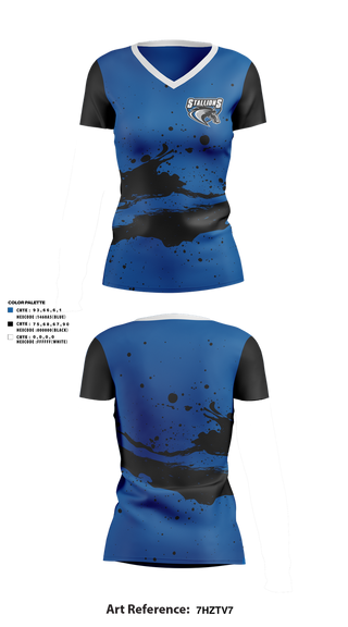 Womens Short Sleeve Vneck Shirt, Marshall Christian, , Teamtime, Team time, sublimation, custom sports apparel, team uniforms, spirit wear, spiritwear, sports uniforms, custom shirts, team store, custom team store, fundraiser sports, apparel fundraiser