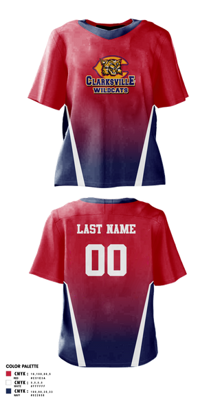 Mens Lacrosse Jersey, Clarksville Wildcats, Men's Lacrosse, Teamtime, Team time, sublimation, custom sports apparel, team uniforms, spirit wear, spiritwear, sports uniforms, custom shirts, team store, custom team store, fundraiser sports, apparel fundraiser