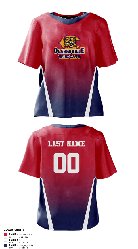 Mens Lacrosse Jersey, Clarksville Wildcats, Men's Lacrosse, Teamtime, Team time, sublimation, custom sports apparel, team uniforms, spirit wear, spiritwear, sports uniforms, custom shirts, team store, custom team store, fundraiser sports, apparel fundraiser