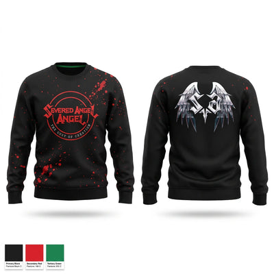 Severed Angel Crew Neck Sweatshirt - 2