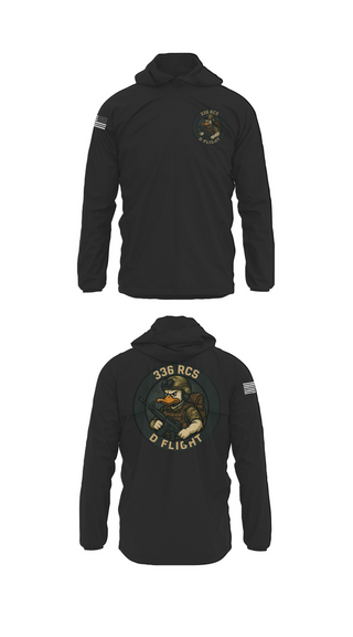 Windbreaker, 336 RCS D Flight, , Teamtime, Team time, sublimation, custom sports apparel, team uniforms, spirit wear, spiritwear, sports uniforms, custom shirts, team store, custom team store, fundraiser sports, apparel fundraiser