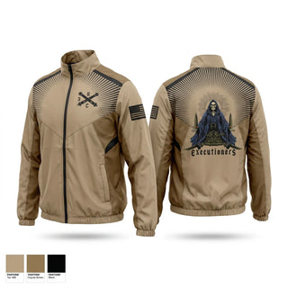 Windbreaker, Executioners, Army, Teamtime, Team time, sublimation, custom sports apparel, team uniforms, spirit wear, spiritwear, sports uniforms, custom shirts, team store, custom team store, fundraiser sports, apparel fundraiser