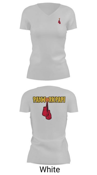 PADWORKPAPI 14529030 Women's Short Sleeve V-neck Shirt - 19