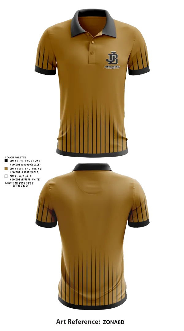 Short Sleeve Performance Polo, Jesse Bethel High School, Golf, Teamtime, Team time, sublimation, custom sports apparel, team uniforms, spirit wear, spiritwear, sports uniforms, custom shirts, team store, custom team store, fundraiser sports, apparel fundraiser