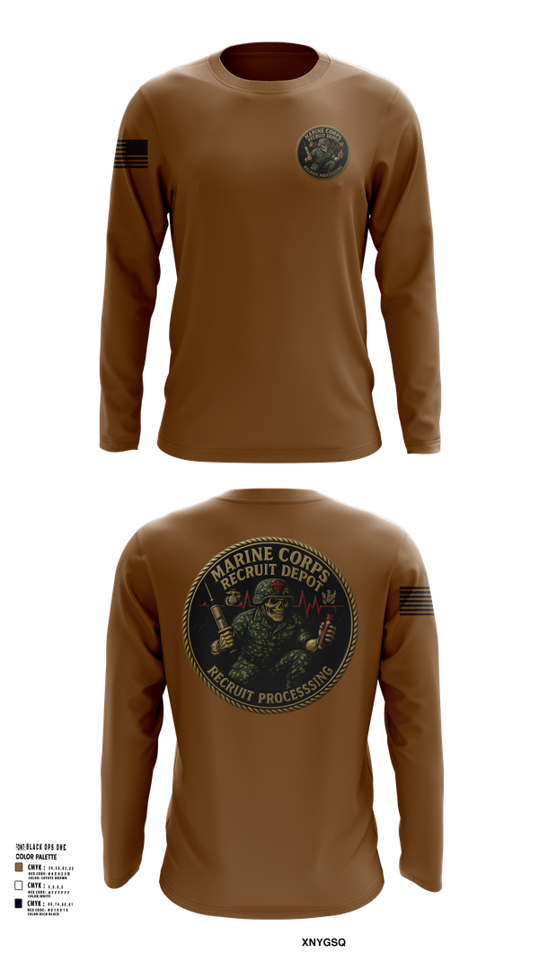 Long Sleeve Performance Shirt, Recruit Processing, , Teamtime, Team time, sublimation, custom sports apparel, team uniforms, spirit wear, spiritwear, sports uniforms, custom shirts, team store, custom team store, fundraiser sports, apparel fundraiser