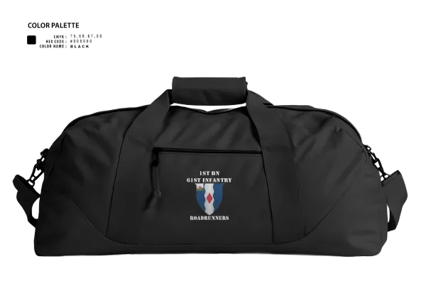 Duffle Bag, 1-61 IN BN FSPC, , Teamtime, Team time, sublimation, custom sports apparel, team uniforms, spirit wear, spiritwear, sports uniforms, custom shirts, team store, custom team store, fundraiser sports, apparel fundraiser