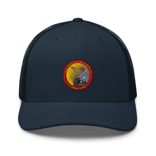 Headquarters And Service Battalion Henderson Hall 22303436 Retro Trucker Hat | Yupoong 6606
