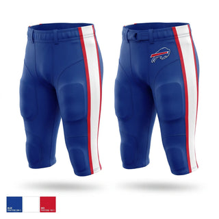 Football Pants, Buffalo Bills Wheelchair Football, Ice Hockey, Teamtime, Team time, sublimation, custom sports apparel, team uniforms, spirit wear, spiritwear, sports uniforms, custom shirts, team store, custom team store, fundraiser sports, apparel fundraiser