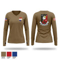 NRB 21376179 Women's Long Sleeve V-neck Shirt - 1