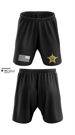 Athletic Shorts With Pockets, Ottawa County Sheriff’s Office, Police, Teamtime, Team time, sublimation, custom sports apparel, team uniforms, spirit wear, spiritwear, sports uniforms, custom shirts, team store, custom team store, fundraiser sports, apparel fundraiser