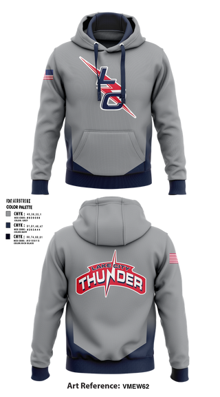 Hoodie, Lake City Thunder, Softball, Teamtime, Team time, sublimation, custom sports apparel, team uniforms, spirit wear, spiritwear, sports uniforms, custom shirts, team store, custom team store, fundraiser sports, apparel fundraiser