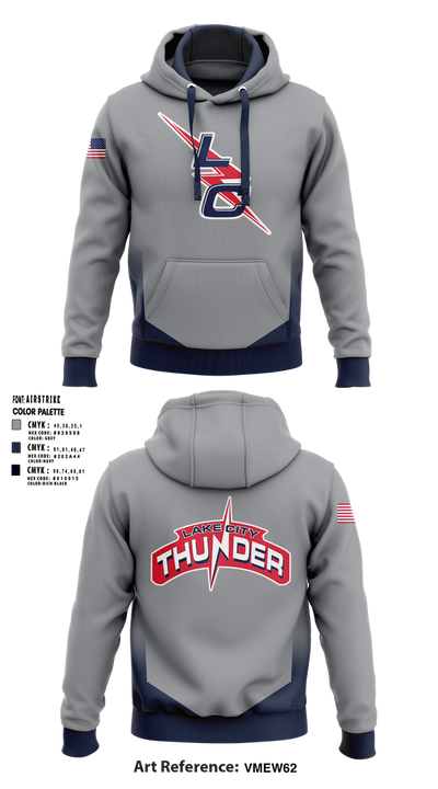 Lake City Thunder 75330803 Hoodie - 5